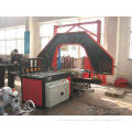 Pp / Pvc Cutting Machine Plastic Auxiliary Equipment Cutting Pipe Material